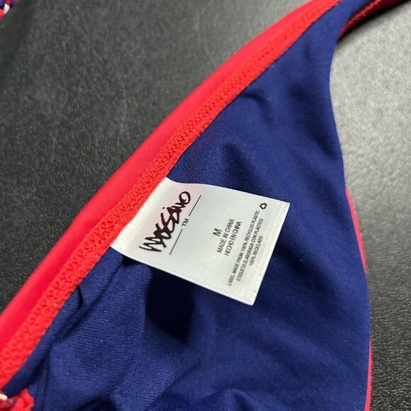 Mossimo Red, White, & Blue Halter Bikini Top Size M - Picture 7 of 7